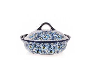 królik w brytfannie ceramicznej