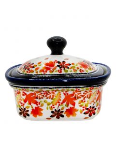 Butterdish with lid