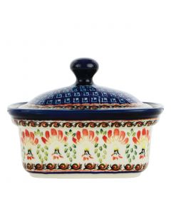 Butterdish with lid