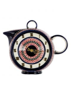 Clock "teapot" h:25,3cm 10,6x31,5cm