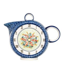 Clock "teapot" h:25,3cm 10,6x31,5cm