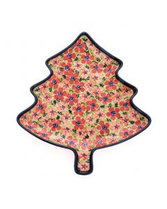 Christmas tree Plate