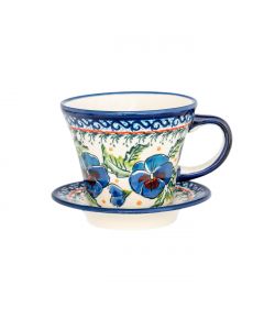 Cup with saucer Tulip (0,2L)