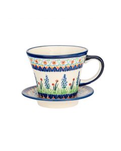 Cup with saucer Tulip (0,2L)