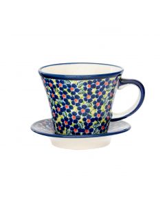 Cup with saucer Tulip (0,2L)