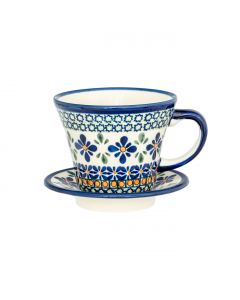 Cup with saucer Tulip (0,2L)