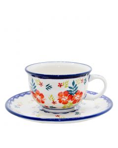 Cup with saucer Crocus (V0,2L)