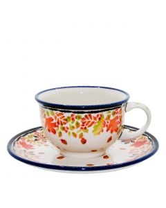 Cup with saucer Crocus (V0,2L)