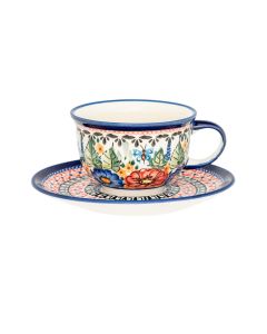 Cup with saucer Crocus (V0,2L)