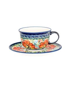 Cup with saucer Crocus (V0,2L)