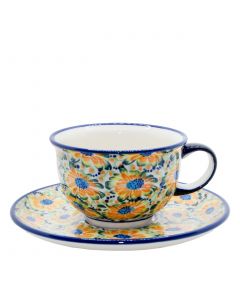 Cup with saucer Crocus (V0,2L)