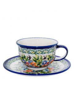 Cup with saucer Crocus (V0,2L)