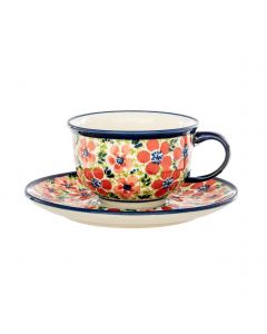 Cup with saucer Crocus (V0,2L)