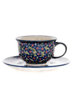 Cup with saucer Crocus (V0,2L)