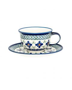 Cup with saucer Crocus (V0,2L)