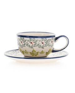 Cup with saucer Lotus Flower (V0,2L)