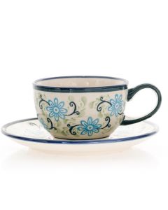 Cup with saucer Lotus Flower (V0,2L)