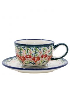 Cup with saucer Lotus Flower (V0,2L)