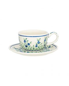 Cup with saucer Lotus Flower (V0,2L)