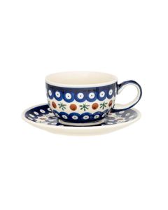 Cup with saucer Lotus Flower (V0,2L)