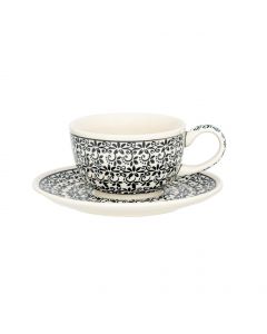 Cup with saucer Lotus Flower (V0,2L)