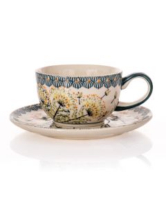 Cup with saucer Lotus Flower (V0,2L)