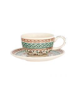 Cup with saucer Lotus Flower (V0,2L)