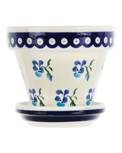 Flower pot  with saucer small