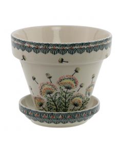 Flower pot  with saucer small