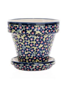 Flower pot  with saucer small