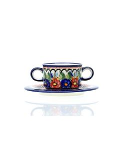 Soup cup with saucer (V0,3L)