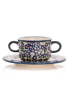 Soup cup with saucer (V0,3L)