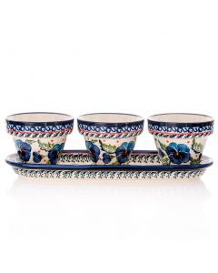 Set - Flowerpots With Saucer