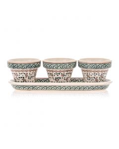 Set - Flowerpots With Saucer