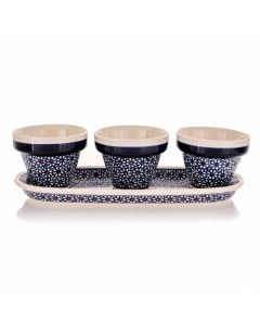 Set - Flowerpots With Saucer