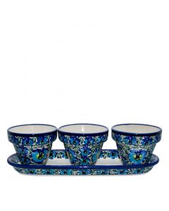 Set - Flowerpots With Saucer