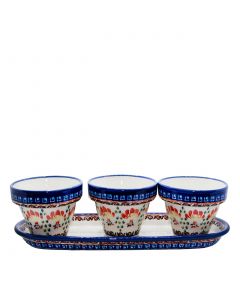 Set - Flowerpots With Saucer