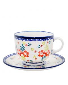 Cup with saucer Jumbo (V0,5L)