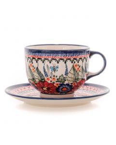 Cup with saucer Jumbo (V0,5L)