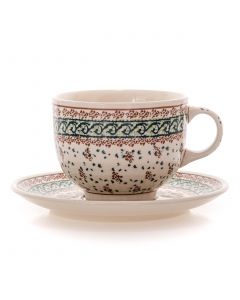 Cup with saucer Jumbo (V0,5L)