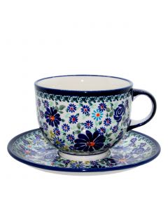 Cup with saucer Jumbo (V0,5L)