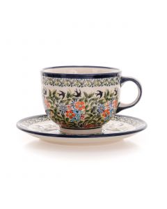 Cup with saucer Jumbo (V0,5L)