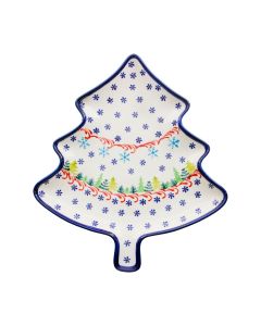 Christmas tree Plate