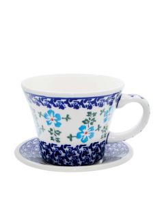 Cup with saucer Tulip (0,2L)