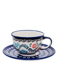 Cup with saucer Crocus (V0,2L)