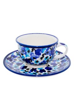 Cup with saucer Crocus (V0,2L)