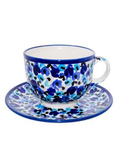 Cup with saucer Jumbo (V0,5L)