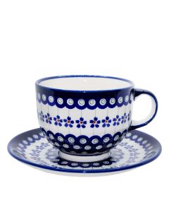 Cup with saucer Jumbo (V0,5L)