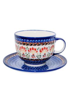 Cup with saucer Jumbo (V0,5L)