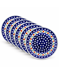 Set of 6 breakfast plates D-41